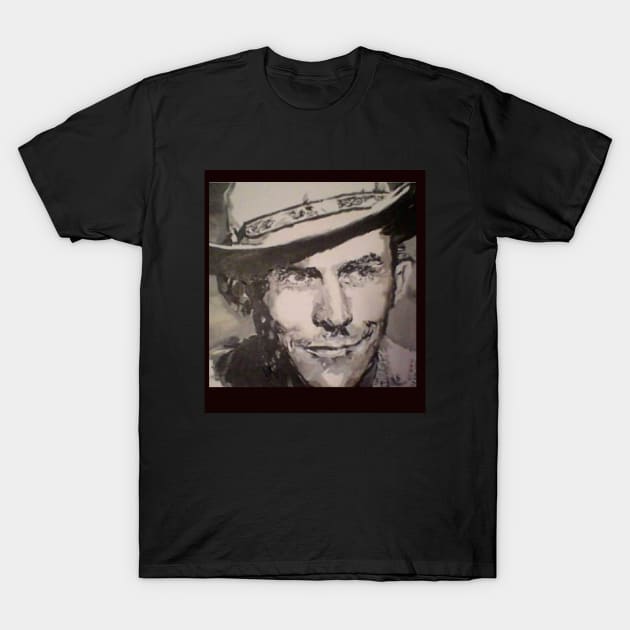 Hank Williams T-Shirt by Mike Nesloney Art